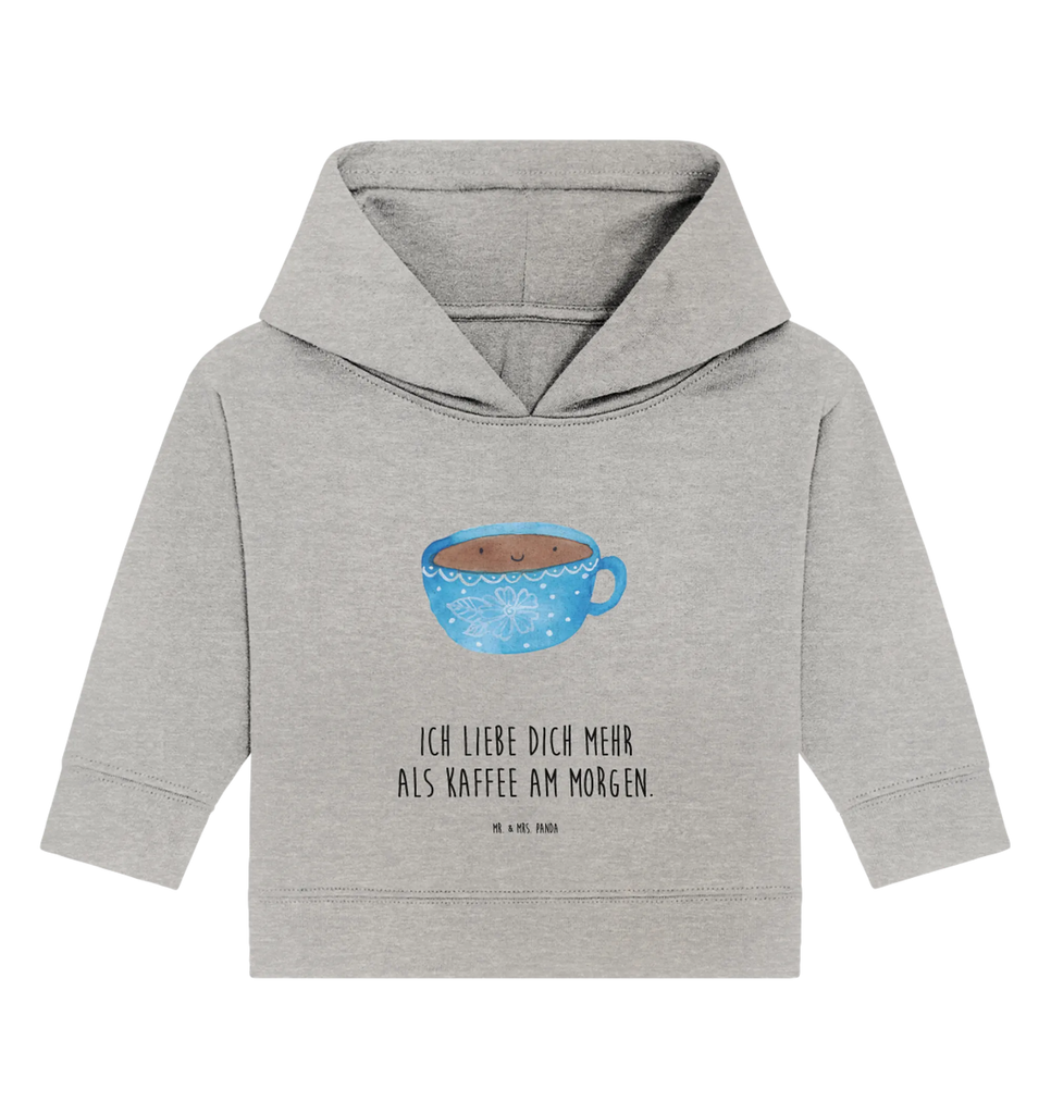Organic Baby Hoodie Coffee Cup Baby Hoodie, Baby Kapuzensweatshirt, Baby Kapuzenshirt, Baby Pullover, Tiermotive, Lustige Sprüche, Tiere, Gute Laune, Liebe, Kaffee, Glücklich, Tasse, Genuss, Geschmack