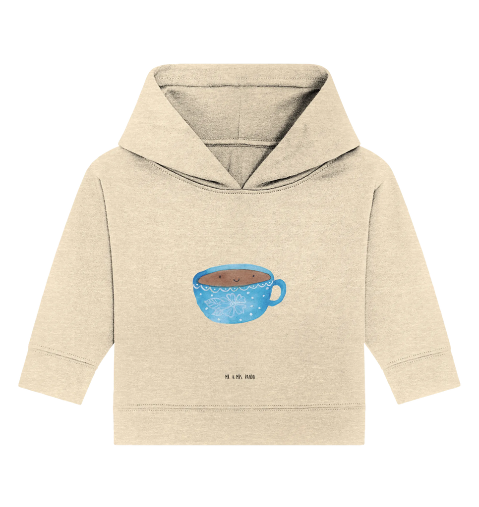 Organic Baby Hoodie Coffee Cup Baby Hoodie, Baby Kapuzensweatshirt, Baby Kapuzenshirt, Baby Pullover, Tiermotive, Lustige Sprüche, Tiere, Gute Laune, Liebe, Kaffee, Glücklich, Tasse, Genuss, Geschmack