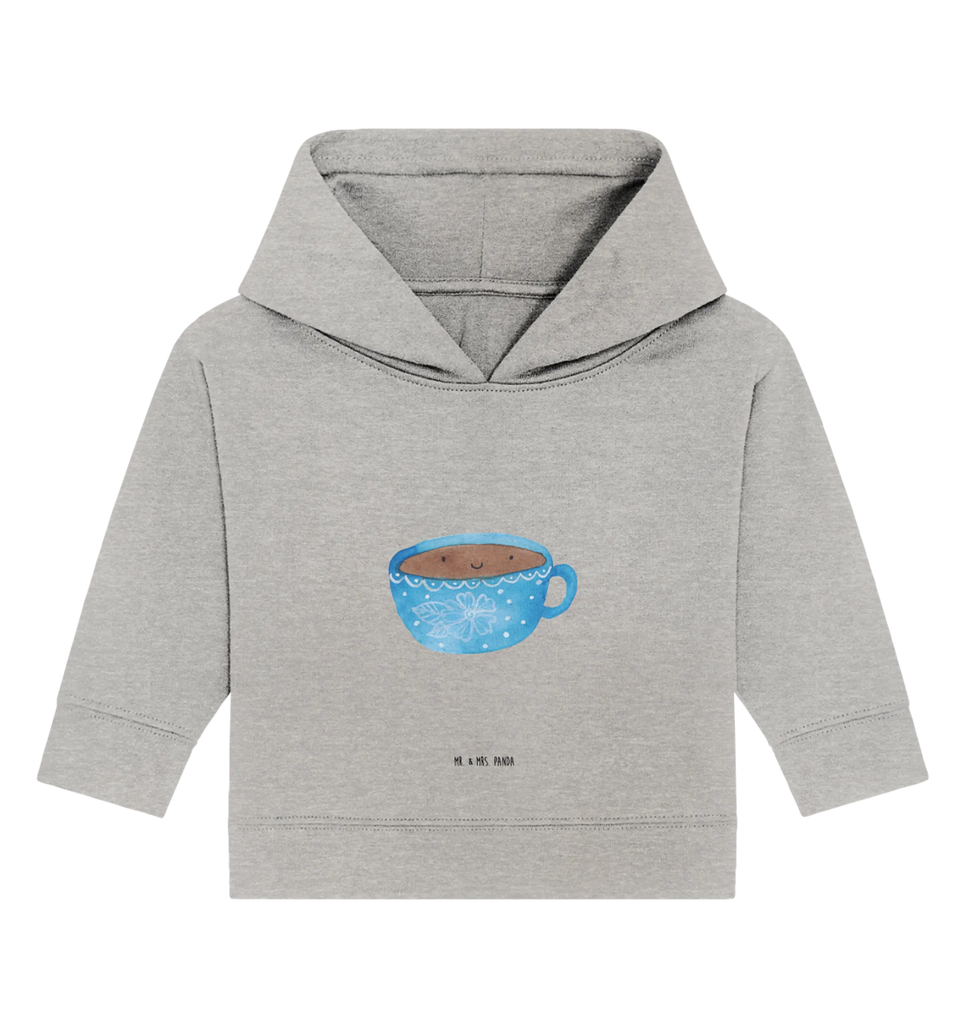 Organic Baby Hoodie Coffee Cup Baby Hoodie, Baby Kapuzensweatshirt, Baby Kapuzenshirt, Baby Pullover, Tiermotive, Lustige Sprüche, Tiere, Gute Laune, Liebe, Kaffee, Glücklich, Tasse, Genuss, Geschmack
