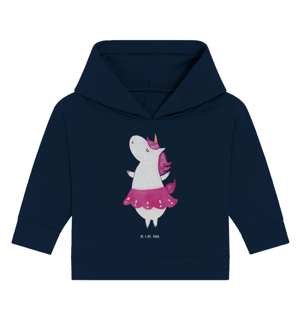 Organiczna bluza z kapturem dla niemowląt Jednorożec balerina Baby Pullover, Baby Kapuzensweatshirt, Baby Kapuzenshirt, Baby Hoodie, Einhörner, Einhorn Deko, Unicorn, Einhorn, Feiern, Lebenslust, Party, Tänzerin, Ballerina, Spaß, Tanzen, Wohnung, Lebensfreude, Geburtstag