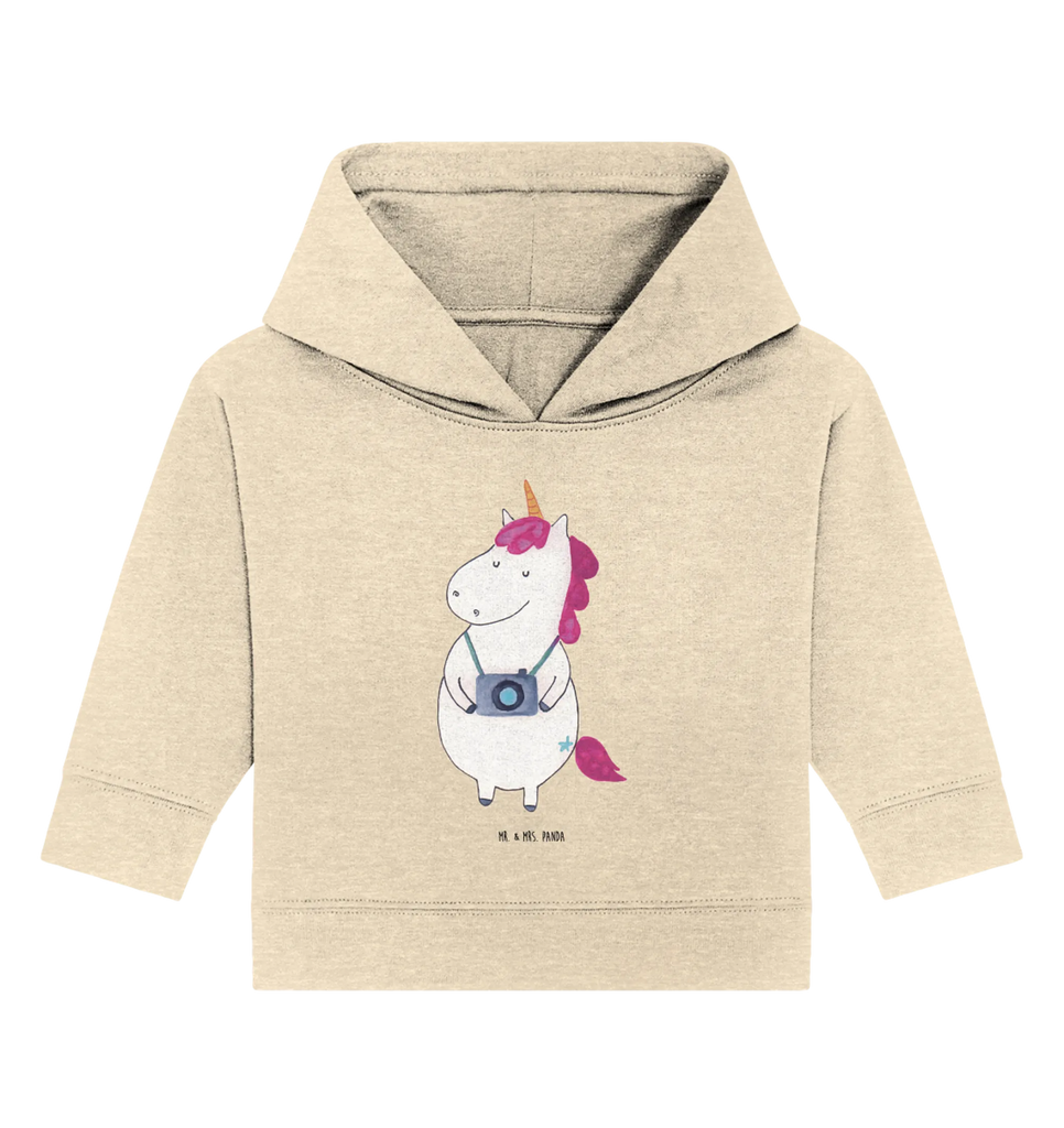 Organiczna bluza z kapturem dla niemowląt Jednorożec fotograf Baby Hoodie, Baby Kapuzensweatshirt, Baby Pullover, Baby Kapuzenshirt, Einhörner, Einhorn Deko, Unicorn, Einhorn, Fotografie, Fotograf, Reisen, Tourist, Reise, Kurztrip, Weltreise, Weltenbummler, Kamera, Städtereise, Urlaub