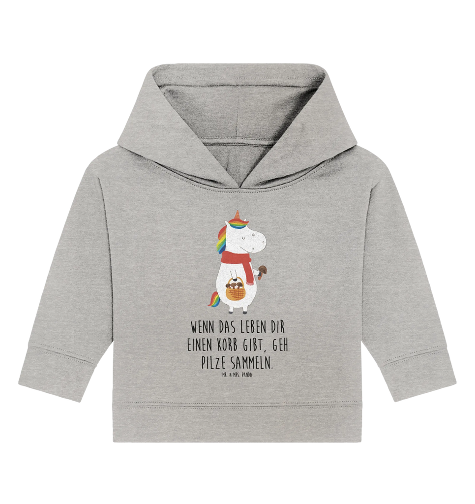 Organic Baby Hoodie unicorn Mushroom Baby Hoodie, Baby Kapuzensweatshirt, Baby Pullover, Baby Kapuzenshirt, Einhorn Deko, Einhörner, Unicorn, Einhorn, Motivation, Liebeskummer, Pilzsammler, Pilze, Spruch
