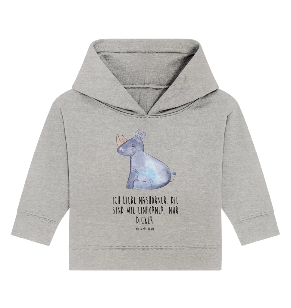 Organic Baby Hoodie Einhorn Nashorn Baby Kapuzensweatshirt, Baby Pullover, Baby Kapuzenshirt, Baby Hoodie, Einhörner, Einhorn Deko, Unicorn, Einhorn, Glitzer, Einhornpower, Erwachsenwerden, Zoo, Witzig, Nashorn, Lustig, Regenbogen, Nashörner