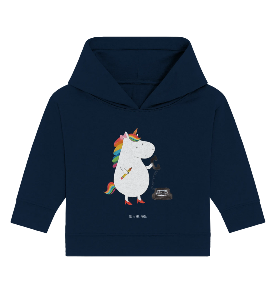 Organic Baby Hoodie Einhorn Sekretärin Baby Kapuzensweatshirt, Baby Pullover, Baby Kapuzenshirt, Baby Hoodie, Unicorn, Einhörner, Einhorn, Einhorn Deko, Bürokraft, Rechtsanwältin, Rechtsanwaltsgehilfin, Steuerkanzlei, Steuerbüro, Sekretärin, Büro, Bürohilfe