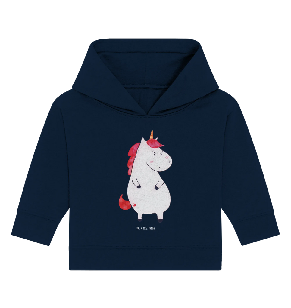 Organiczna bluza z kapturem dla niemowląt Jednorożec gniew Baby Kapuzenshirt, Baby Kapuzensweatshirt, Baby Pullover, Baby Hoodie, Einhorn Deko, Einhörner, Unicorn, Einhorn, Arbeit, Spaß, Realität, Lustlos, Nein, Lustig, Ansage, Büro, wütend, Dumme Fragen, Geschenk