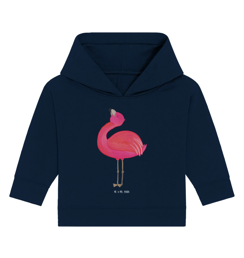 Organiczna bluza z kapturem dla niemowląt Flamingo Duma Baby Kapuzensweatshirt, Baby Hoodie, Baby Kapuzenshirt, Baby Pullover, Flamingo, Freundin, Stolz, Schwester, Mama, Selbstliebe, Selbstakzeptanz, Tochter, Freude, Beste Freundin