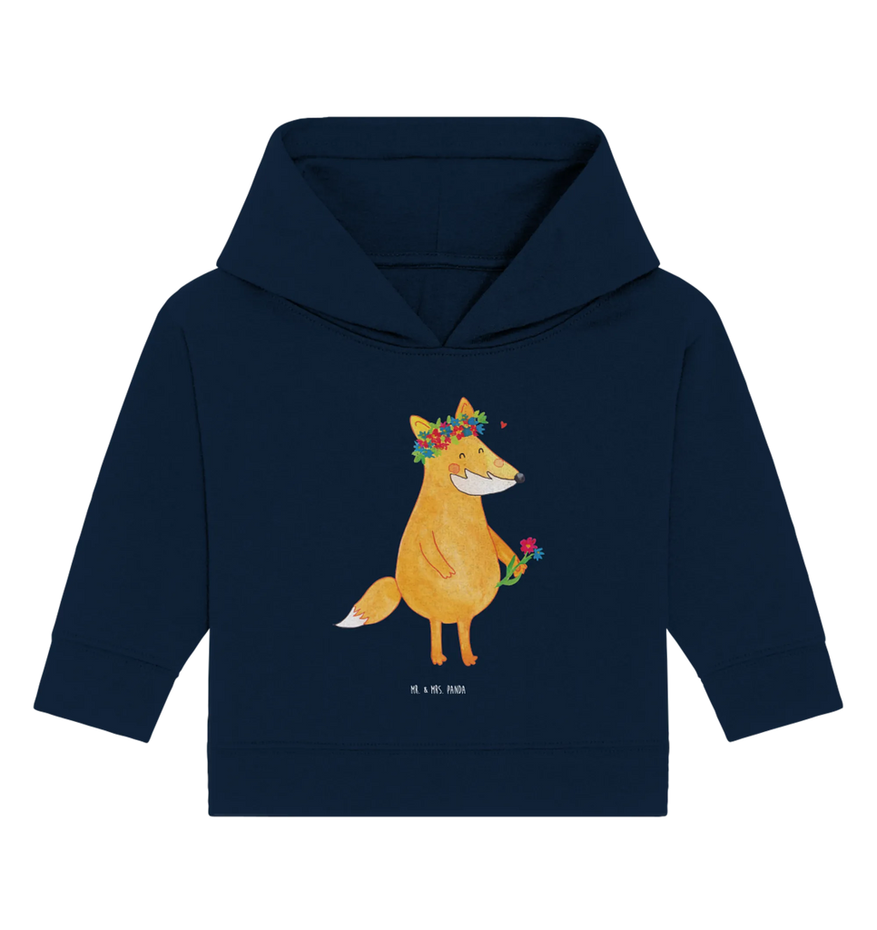 Organic Baby Hoodie Fox Flower Baby Kapuzenshirt, Baby Hoodie, Baby Pullover, Baby Kapuzensweatshirt, Fuchs, Selbstliebe, Motivation, Ich, Blume, Füchse, Blumen, Blumenmädchen, Liebesbeweis, Fuchsmädchen, Fox, Freude, Mich, Liebe, Freundinnen, Freundin