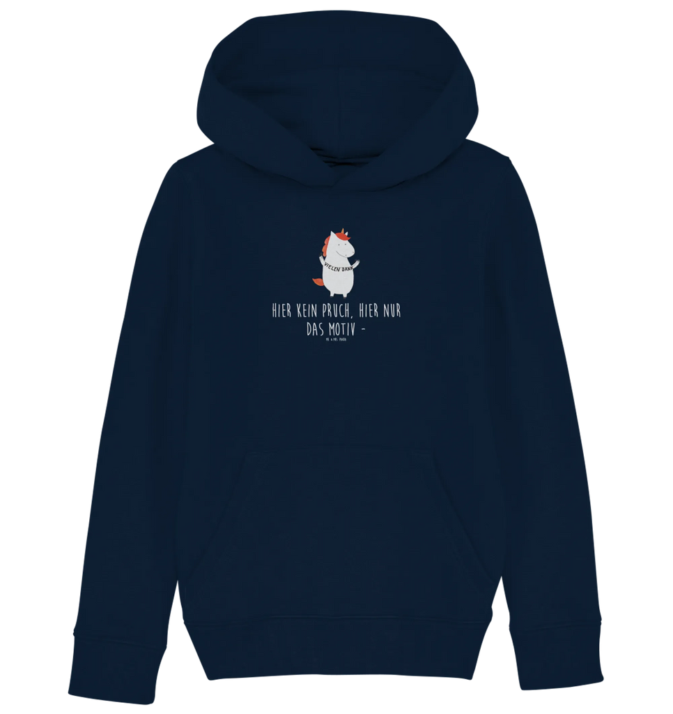 Organic Kids Hoodie unicorn Thank you very much unicorn, unicorns, thank you gift, Thank you present, thank you, thanks, thanksgiving