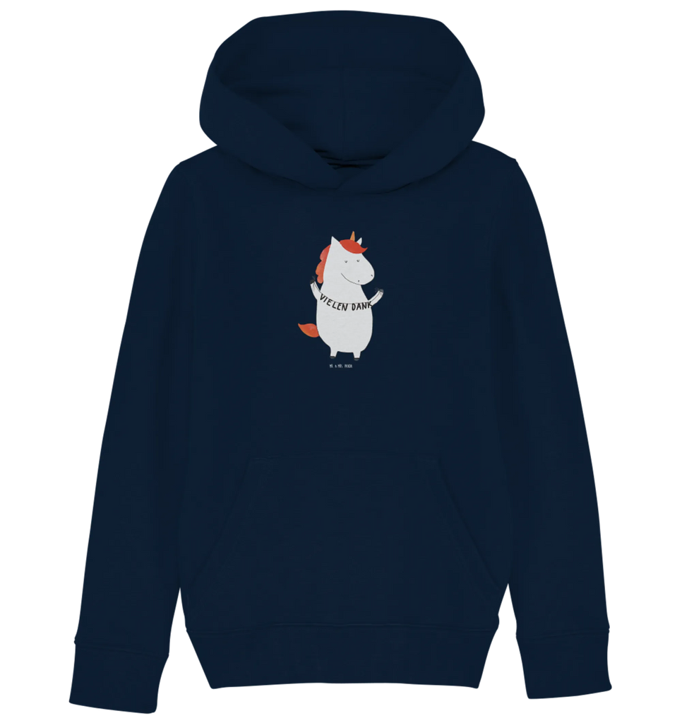 Organic Kids Hoodie unicorn Thank you very much unicorn, unicorns, thank you gift, Thank you present, thank you, thanks, thanksgiving
