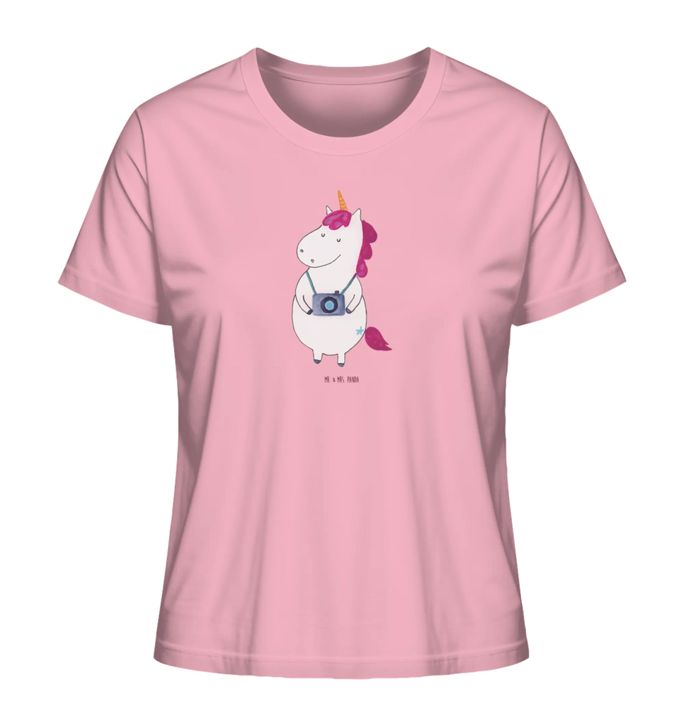 Women's Shirt unicorn photographer unicorn, unicorns, Tourist, Photographer gift, Traveler gift, Unicorn, Traveling, Holiday, Photographer, Camera, Photography