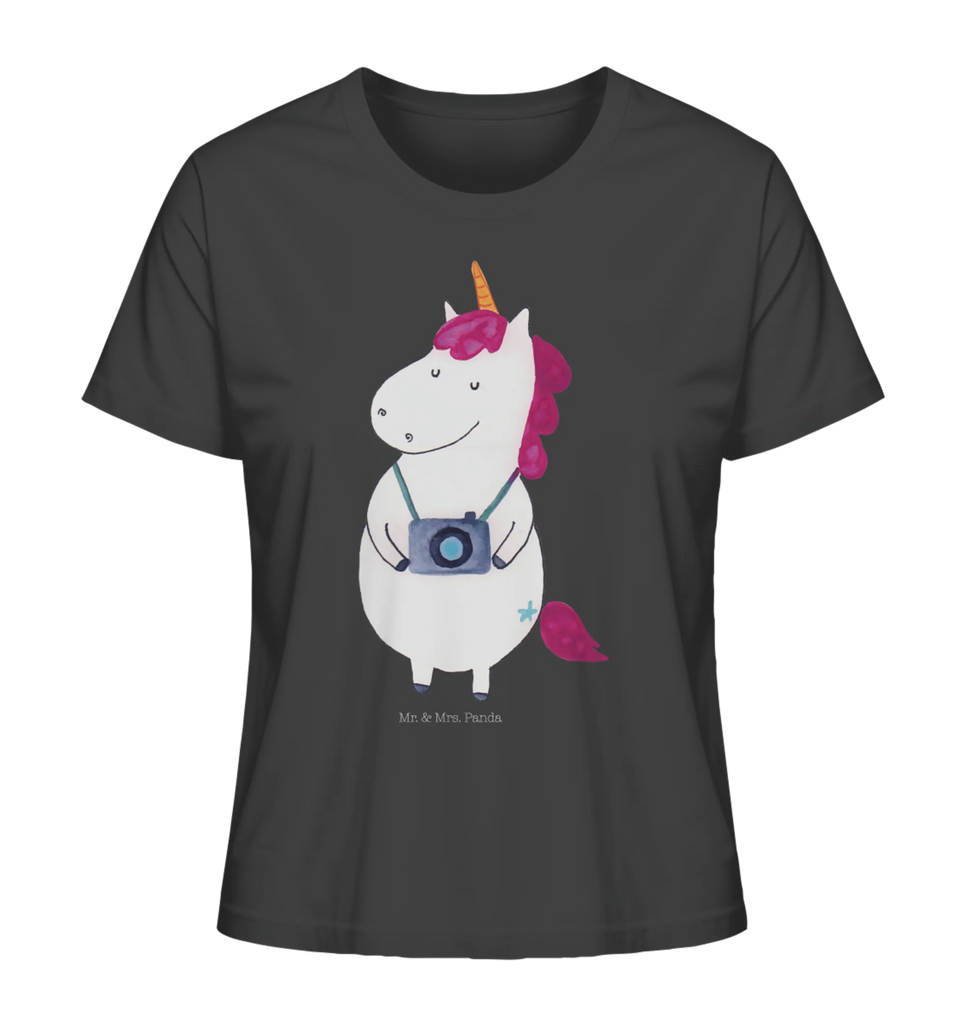 Women's Shirt unicorn photographer unicorn, unicorns, Tourist, Photographer gift, Traveler gift, Unicorn, Traveling, Holiday, Photographer, Camera, Photography