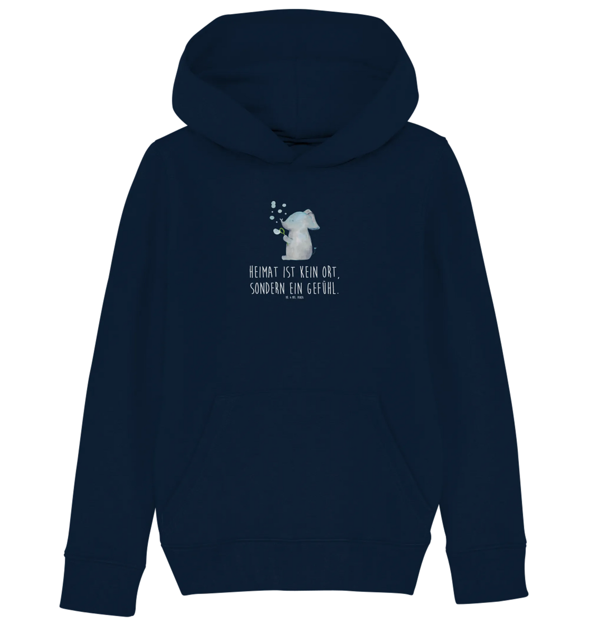 Organic Kids Hoodie elephant soap bubbles gifts, card, hand drawn, good mood, gift ideas, special gifts, cute animal motives, animal lover, cute, funny sayings, small animals, soap bubbles, proboscidean, proof of love, feeling. Home, elephants, pachyderm, Elephant, love saying