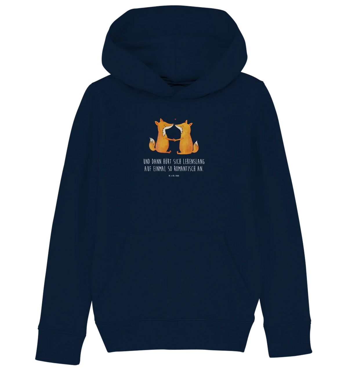 Organic Kids Hoodie foxes Love clever as a fox, forest wildlife, foxes, animal lover, marriage, fiancée, couple, girlfriend, boyfriend, husband, lovers, wife, proof of love