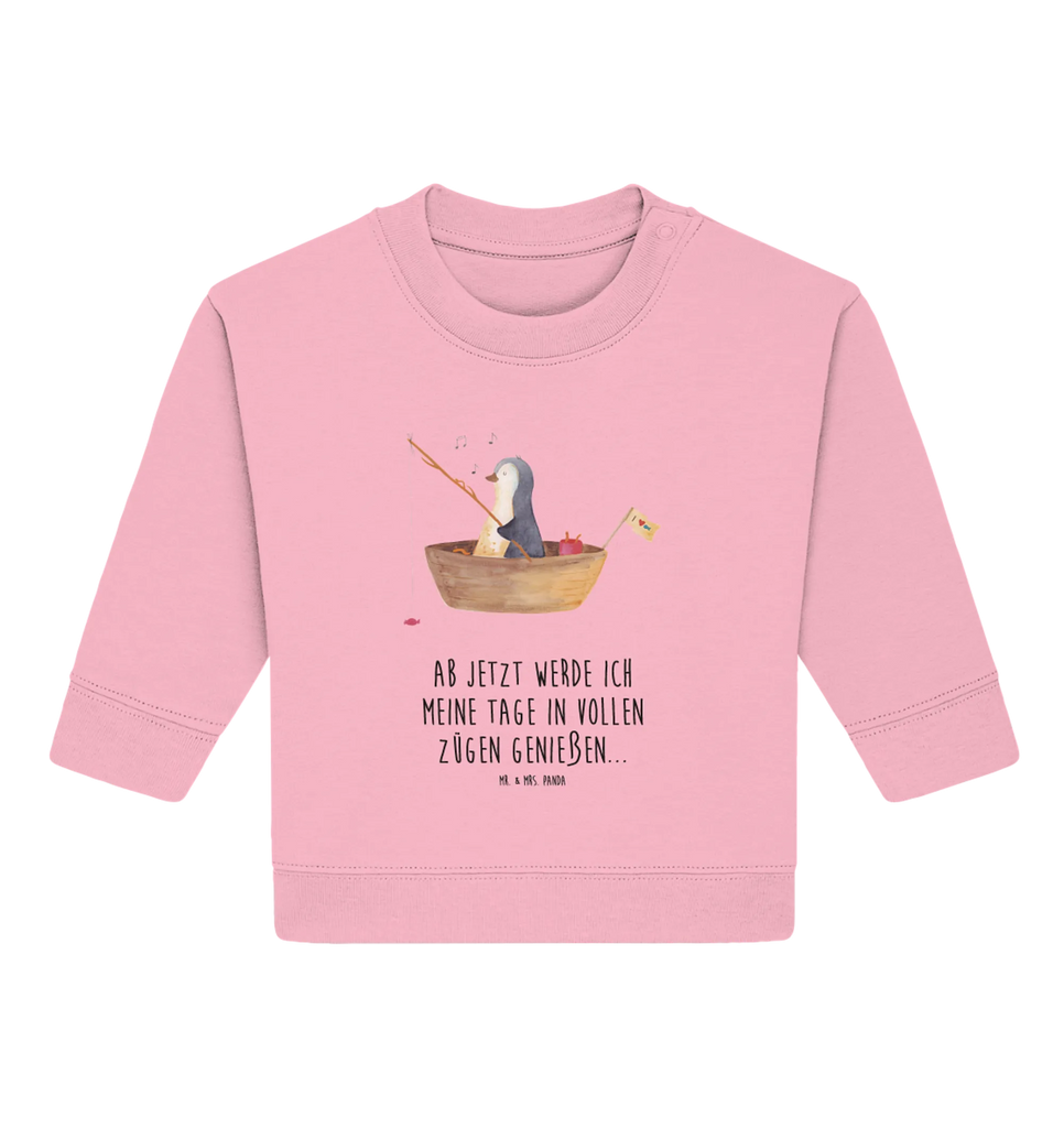 Organic Baby Pullover Penguin fishing boat Penguin, North Pole, Winter, Penguins, boat, penguins, fishing, new beginning, new start, life, separation, gift idea heartache, divorce, fishing boat, motivation, enjoy, love of life