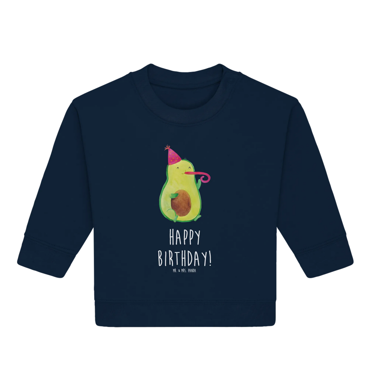 Organic Baby Pullover avocado Birthday vegetables