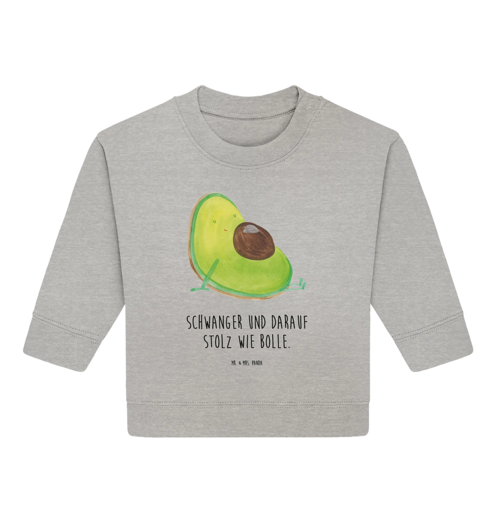 Organic Baby Pullover Avocado Schwangerschaft Baby Sweatshirt, Baby Bullover, Gesund, Vegan, Veggie, Avocado, Babyparty, Schwangerschaft, Babyshower, Schwanger