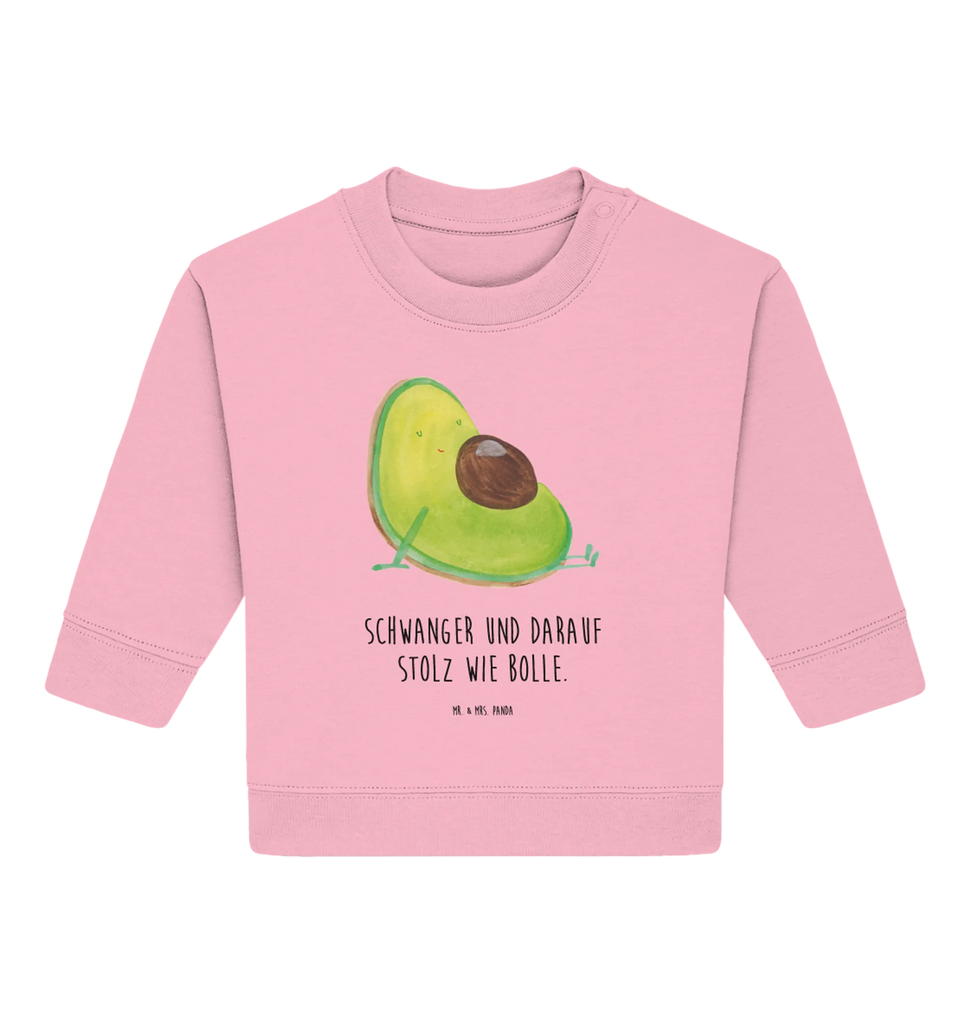 Organic Baby Pullover Avocado Schwangerschaft Baby Sweatshirt, Baby Bullover, Gesund, Vegan, Veggie, Avocado, Babyparty, Schwangerschaft, Babyshower, Schwanger