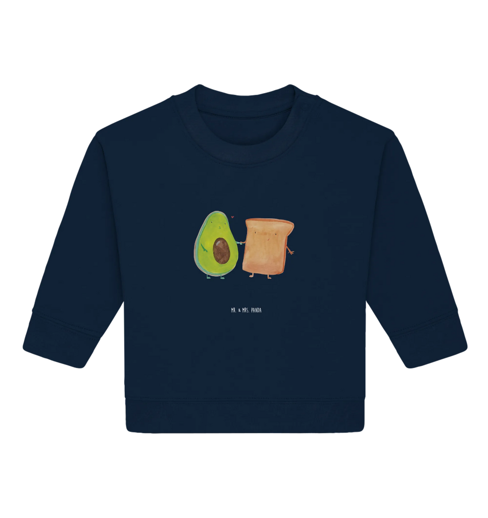 Organiczny sweter dla niemowląt Awokado Tost Baby Sweatshirt, Baby Bullover, Gesund, Veggie, Vegan, Avocado, Liebespaar, Toast, Verlobungsparty, Freund, Jahrestagsgeschenk, Hochzeitsgeschenk, Freundin, Jahrestag, Pärchen, Hochzeit, Verlobt, Toastbrot