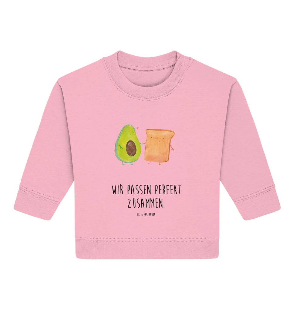Organiczny sweter dla niemowląt Awokado Tost Baby Sweatshirt, Baby Bullover, Gesund, Veggie, Vegan, Avocado, Liebespaar, Toast, Verlobungsparty, Freund, Jahrestagsgeschenk, Hochzeitsgeschenk, Freundin, Jahrestag, Pärchen, Hochzeit, Verlobt, Toastbrot