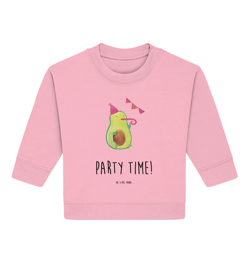 Organic Baby Pullover Avocado Party Zeit Baby Bullover, Baby Sweatshirt, Gesund, Vegan, Veggie, Avocado