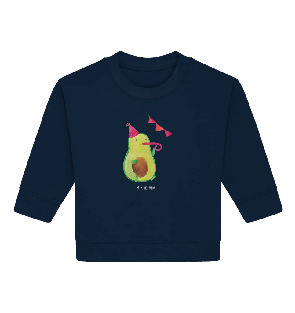 Organic Baby Pullover Avocado Party Zeit Baby Bullover, Baby Sweatshirt, Gesund, Vegan, Veggie, Avocado