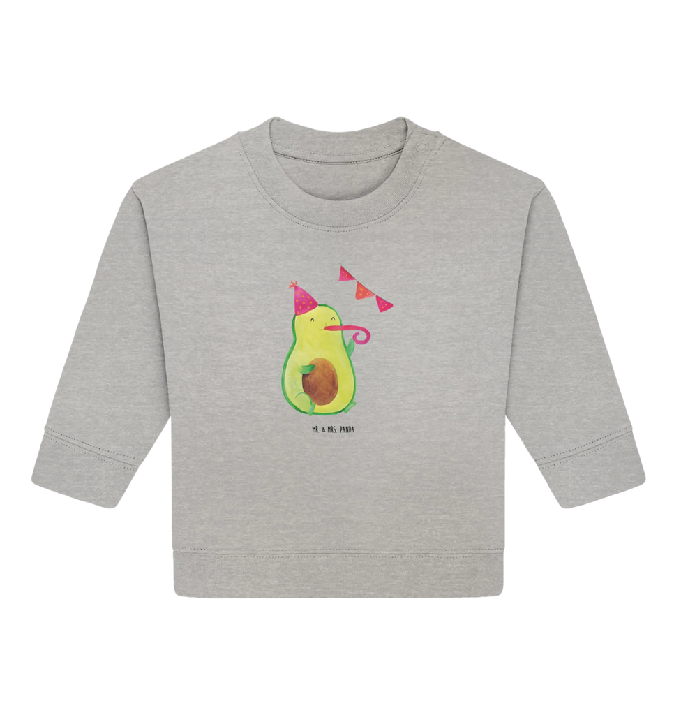 Organic Baby Pullover Avocado Party Zeit Baby Bullover, Baby Sweatshirt, Gesund, Vegan, Veggie, Avocado