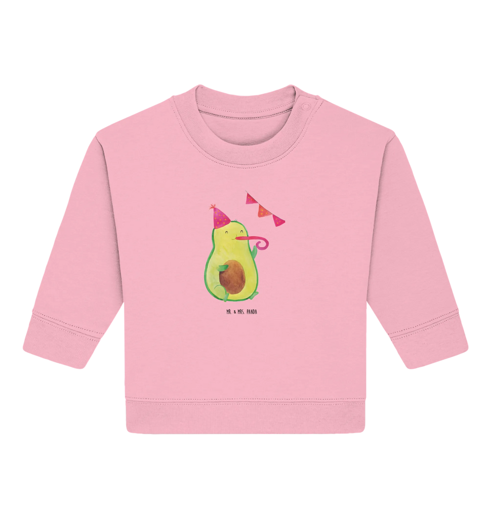 Organic Baby Pullover Avocado Party Zeit Baby Bullover, Baby Sweatshirt, Gesund, Vegan, Veggie, Avocado