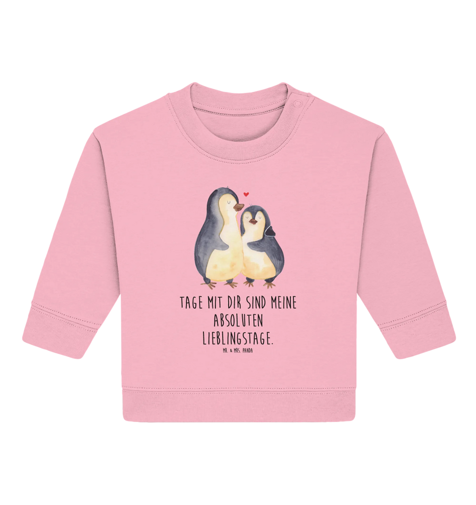 Organic Baby Pullover Penguin embrace Baby Bullover, Baby Sweatshirt, Pinguin, Liebesgeschenk, Liebesbeweis, Liebe, Verlobung, Liebespaar, Jahrestag, Hochzeit, Hochzeitstag, Hochzeitsgeschenk