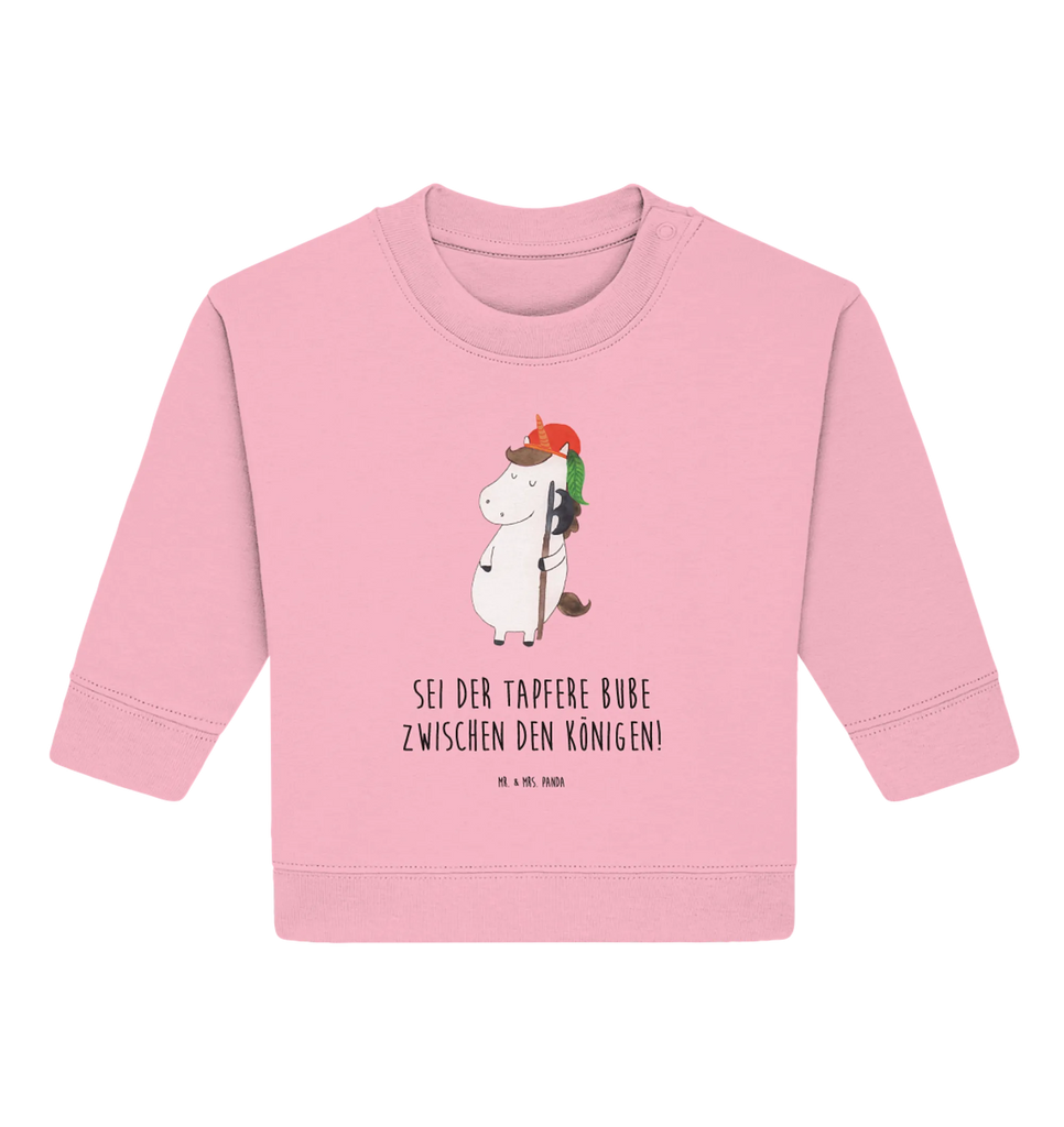 Organic Baby Pullover unicorn Young Baby Sweatshirt, Baby Bullover, Einhorn Deko, Einhörner, Einhorn, Unicorn, Bube, Mittelalter