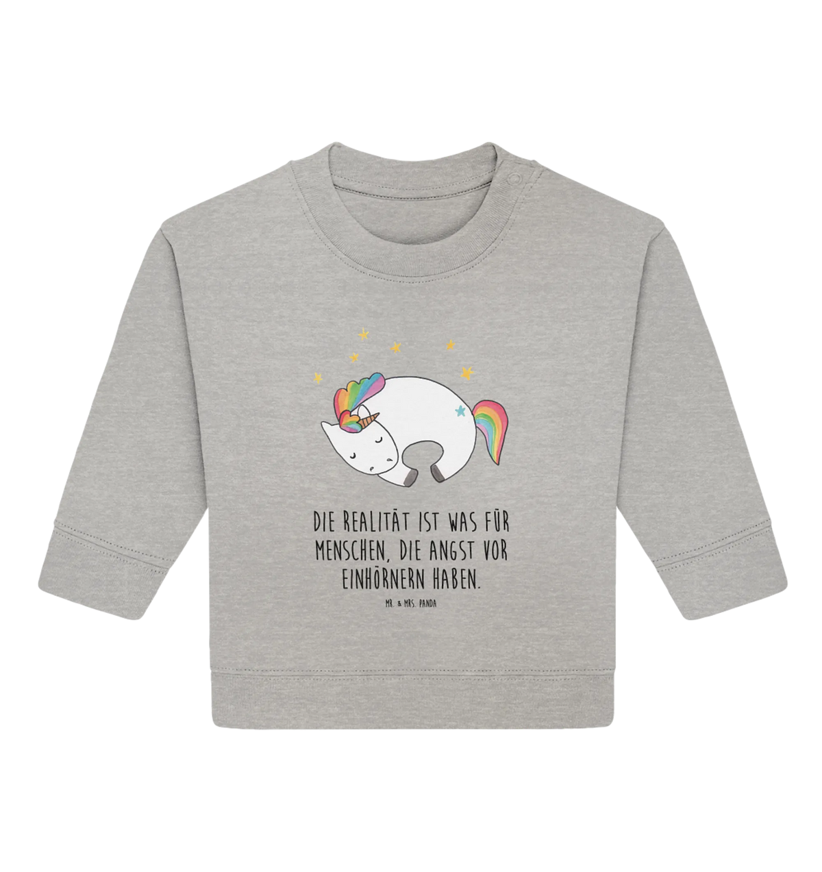 Organic Baby Pullover unicorn Night reality, people, Unicorn saying, funny saying, dream, present girlfriend, calm, gift, fun, girlfriend