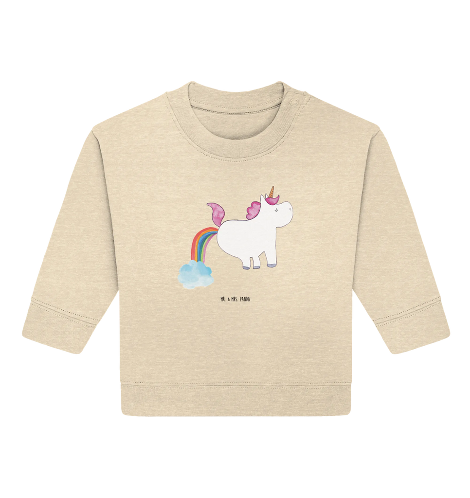 Organic Baby Pullover unicorn fart Baby Bullover, Baby Sweatshirt, Einhörner, Einhorn Deko, Einhorn, Unicorn, Glitzer, Erwachsenwerden, Pups, Regenbogen, Freundin, Lustig, Einhornpower, Spaß