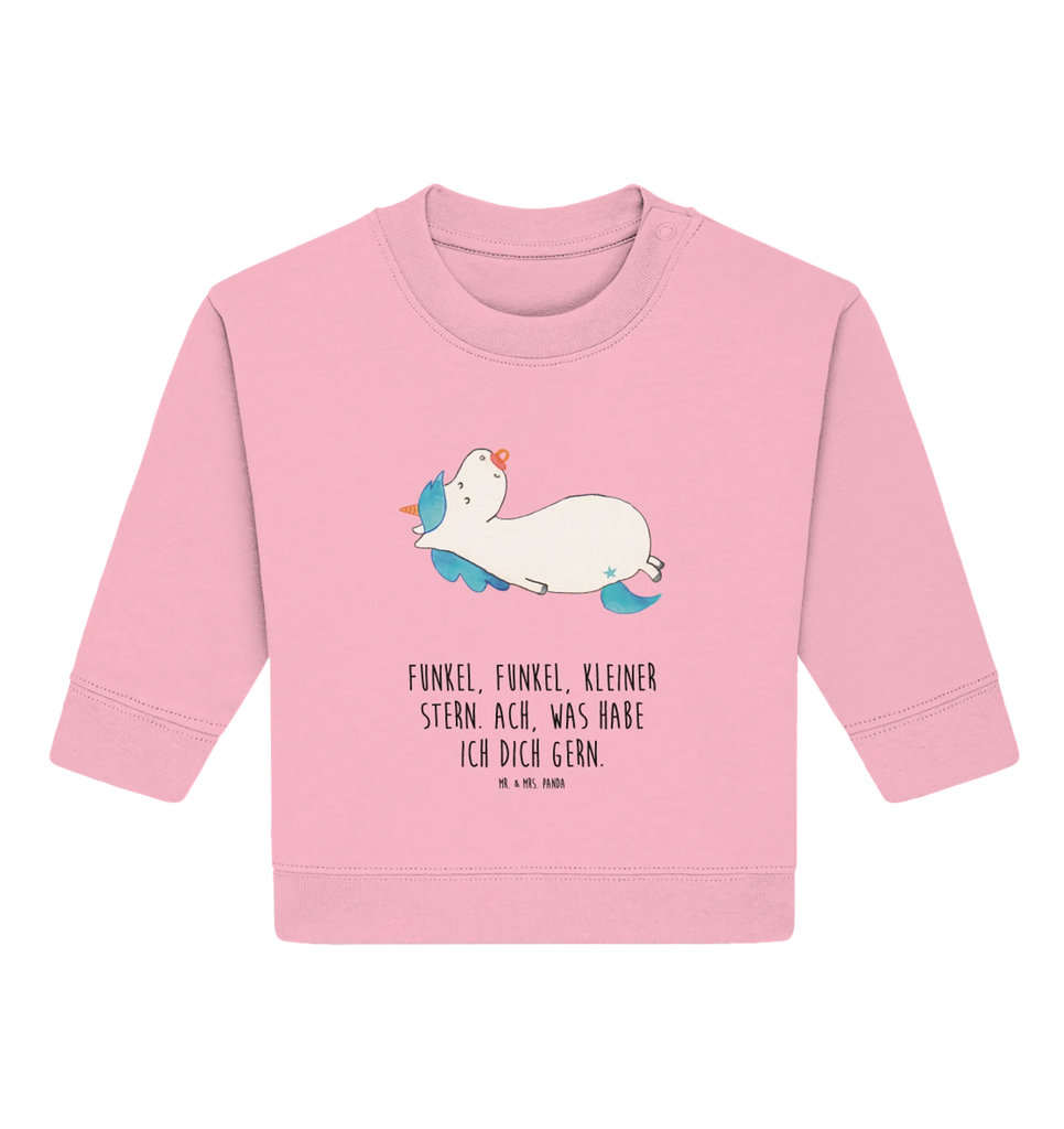 Organic Baby Pullover Einhorn Schnuller Baby Sweatshirt, Baby Bullover, Einhorn Deko, Einhörner, Einhorn, Unicorn, Kleinkind, Baby, Mama, Geschenk Geburt, Schnuller, Geburt, Mutter, Säugling, Geburtstag