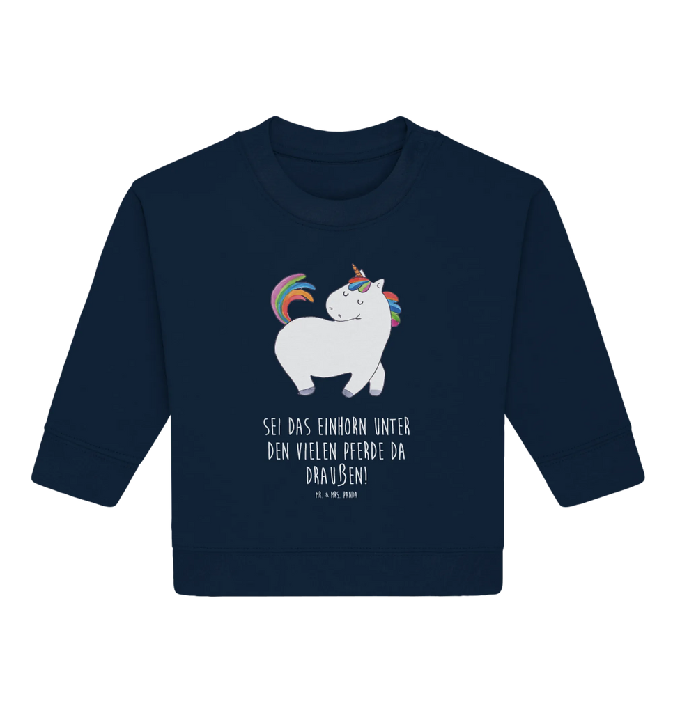 Organic Baby Pullover unicorn Swagger Baby Sweatshirt, Baby Bullover, Einhorn Deko, Einhörner, Einhorn, Unicorn, Stolz, Pferd, Bunt, Geschenk, Reiten, Anders, Reiter, Freundin