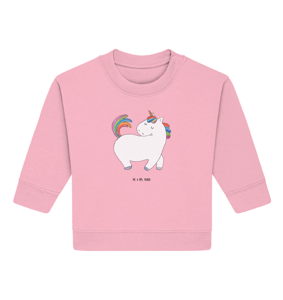 Organic Baby Pullover unicorn Swagger Baby Sweatshirt, Baby Bullover, Einhorn Deko, Einhörner, Einhorn, Unicorn, Stolz, Pferd, Bunt, Geschenk, Reiten, Anders, Reiter, Freundin