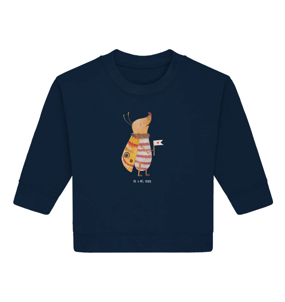 Organic Baby Pullover Moth flag Baby Sweatshirt, Baby Bullover, Gute Laune, Tiermotive, Tiere, Lustige Sprüche, Spruch Witzig, Süß, Käfer, Niedlich, Küche Deko, Spruch Lustig, Nachtfalter, Was Kostet Die Welt