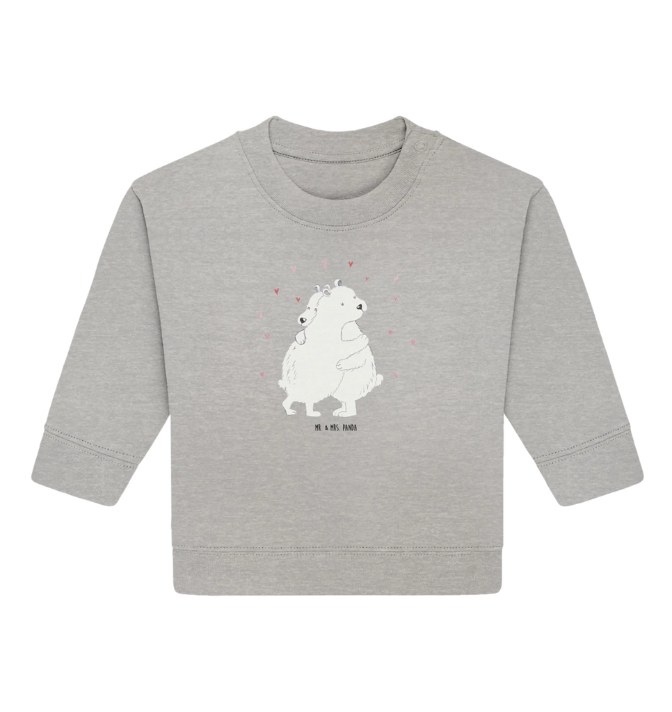 Organic Baby Pullover Icebear Embrace Baby Sweatshirt, Baby Bullover, Gute Laune, Tiermotive, Tiere, Lustige Sprüche