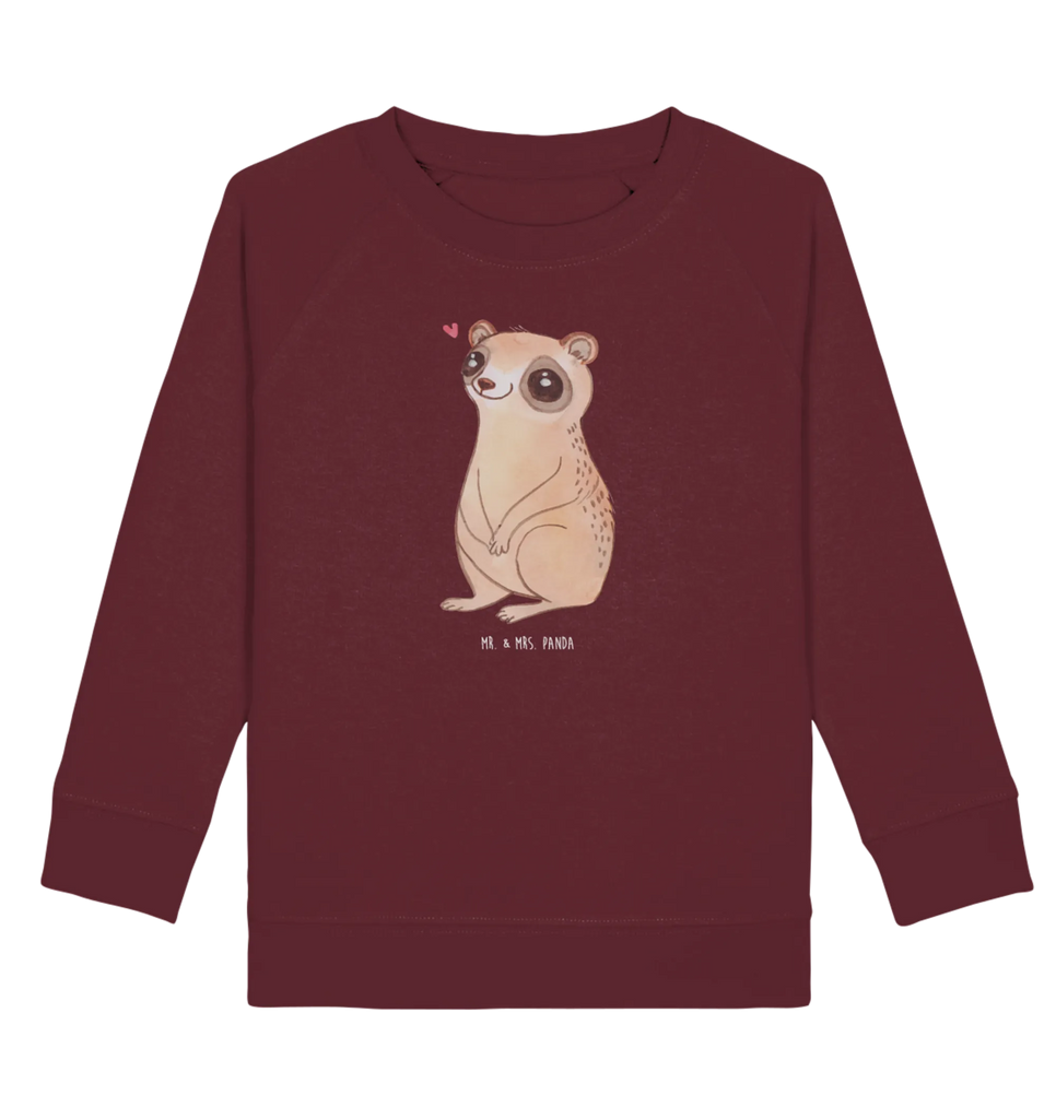 Organic Kinder Pullover Plumplori Glücklich Mädchen, Kinder Pullover, Jungen, Kinder Sweatshirt, Tiermotive, Gute Laune, lustige Sprüche, Tiere, Plumplori, Glück, Niedlich