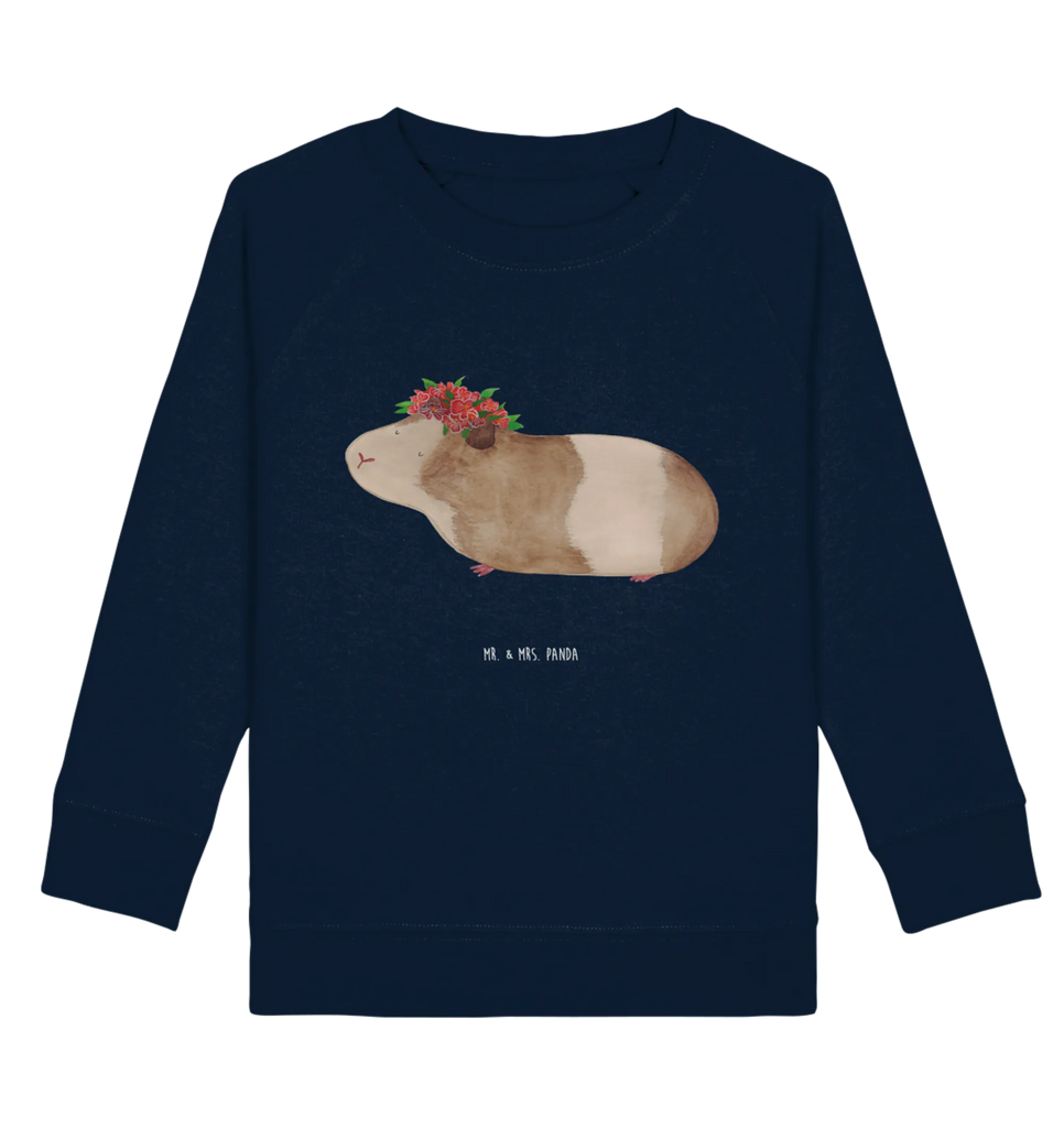Organic Kinder Pullover Meerschweinchen weise Kinder Pullover, Kinder Sweatshirt, Jungen, Mädchen, Gute Laune, Tiermotive, Tiere, lustige Sprüche, Meerie, Motivation, Weisheit, Blumenkind, Realität, Meeries, Spruch, Wunderland, Meerschweinchen, Wunder