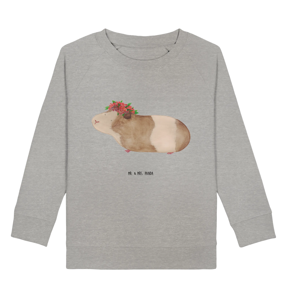 Organic Kinder Pullover Meerschweinchen weise Kinder Pullover, Kinder Sweatshirt, Jungen, Mädchen, Gute Laune, Tiermotive, Tiere, lustige Sprüche, Meerie, Motivation, Weisheit, Blumenkind, Realität, Meeries, Spruch, Wunderland, Meerschweinchen, Wunder