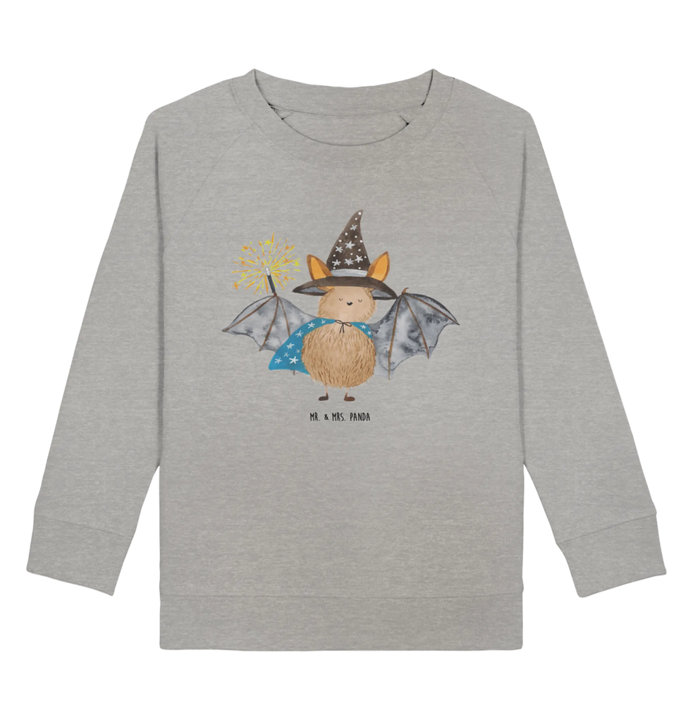Organic Kinder Pullover Fledermaus Zauberer Kinder Pullover, Kinder Sweatshirt, Jungen, Mädchen, Tiermotive, Gute Laune, lustige Sprüche, Tiere, Frauen, Fledermaus, Magier, Fledermäuse, Zauberer, reinsteigern