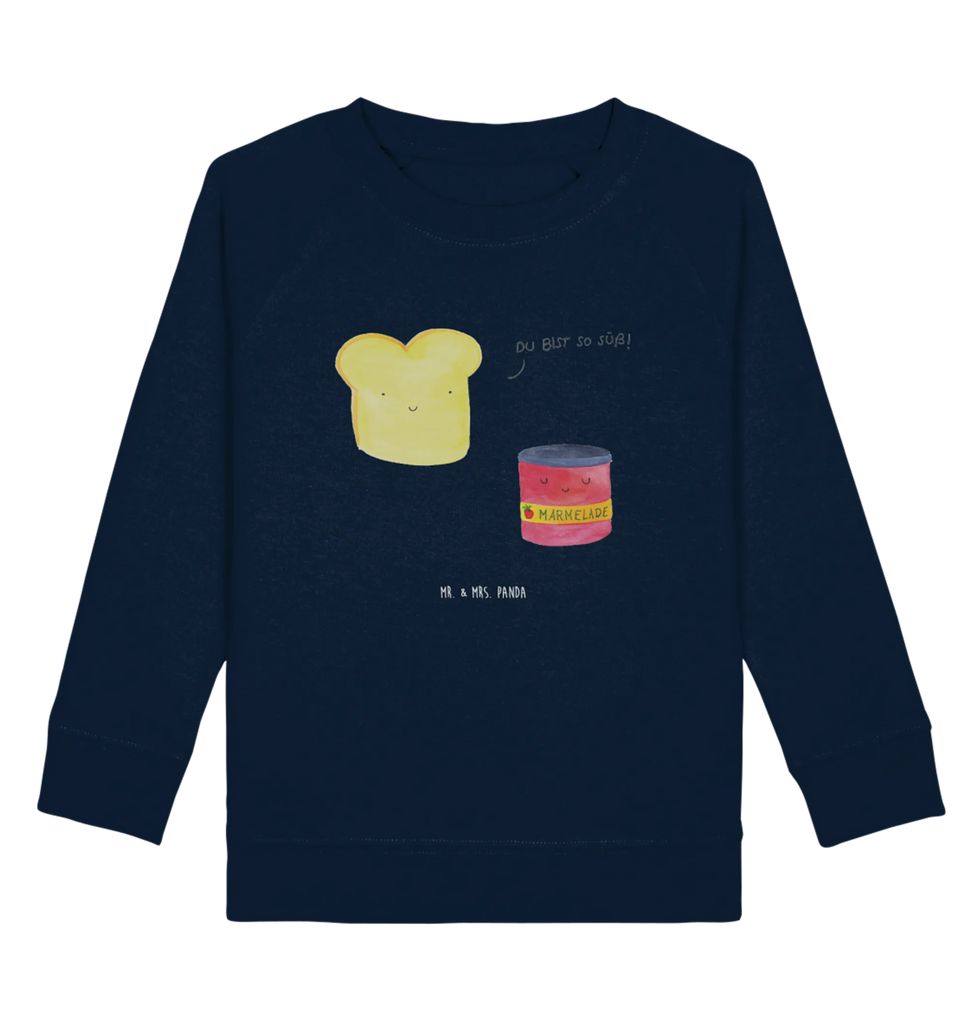 Organic Kinder Pullover Toast & Marmelade Mädchen, Jungen, Kinder Sweatshirt, Kinder Pullover, Tiermotive, Gute Laune, lustige Sprüche, Tiere, Frühstück Einladung, süße Postkarte, Küche Spruch, Küche Deko, Dreamteam, Marmelade, Toastbrot, Brot, süß, Toast