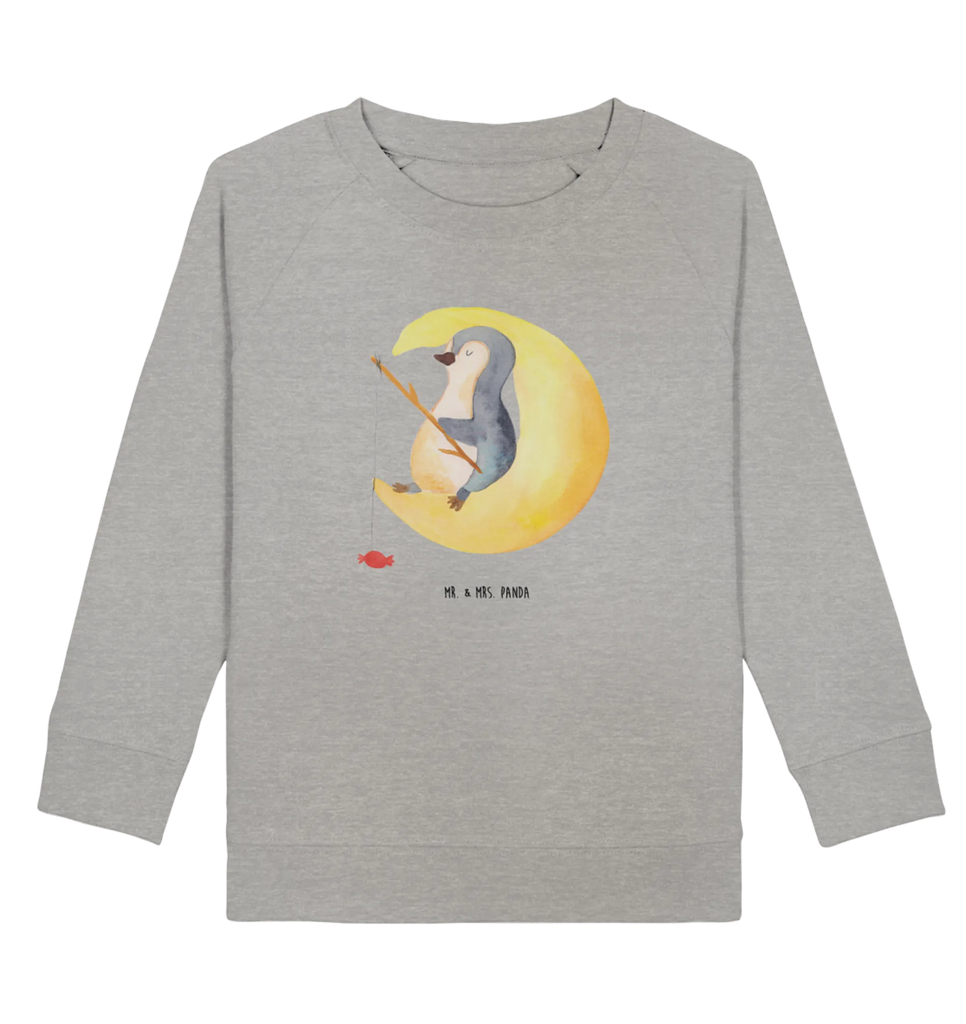 Organic Kinder Pullover Pinguin Mond Jungen, Kinder Sweatshirt, Kinder Pullover, Pinguin, Gästezimmer, Schlafzimmer, Spruch, Nachtruhe, Einschlafen, Pinguine, schlafen, Schlafstörungen