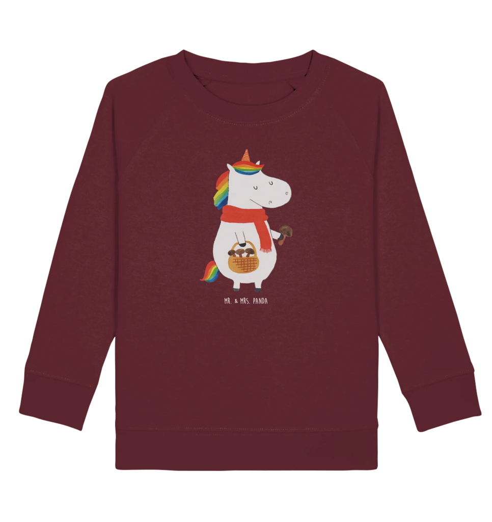 Organic Kinder Pullover Einhorn Pilz Kinder Sweatshirt, Kinder Pullover, Einhorn Deko, Einhörner, Einhorn, Unicorn, Motivation, Spruch, Pilzsammler, Liebeskummer, Pilze