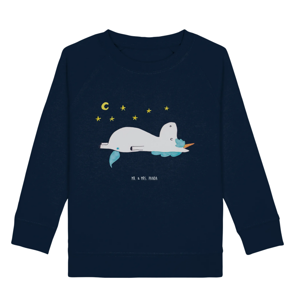 Organic Kinder Pullover Einhorn Sternenhimmel Kinder Sweatshirt, Kinder Pullover, Einhorn Deko, Einhörner, Einhorn, Unicorn, Verrückt, Sterne, Sternenhimmel, Dachschaden