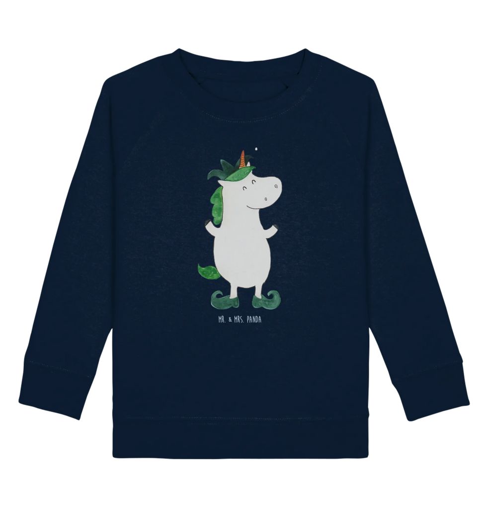 Organic Kinder Pullover Einhorn Joker Kinder Pullover, Kinder Sweatshirt, Einhorn Deko, Einhörner, Einhorn, Unicorn, Mittelalter, Gaukler, Kasper, Hofnarr