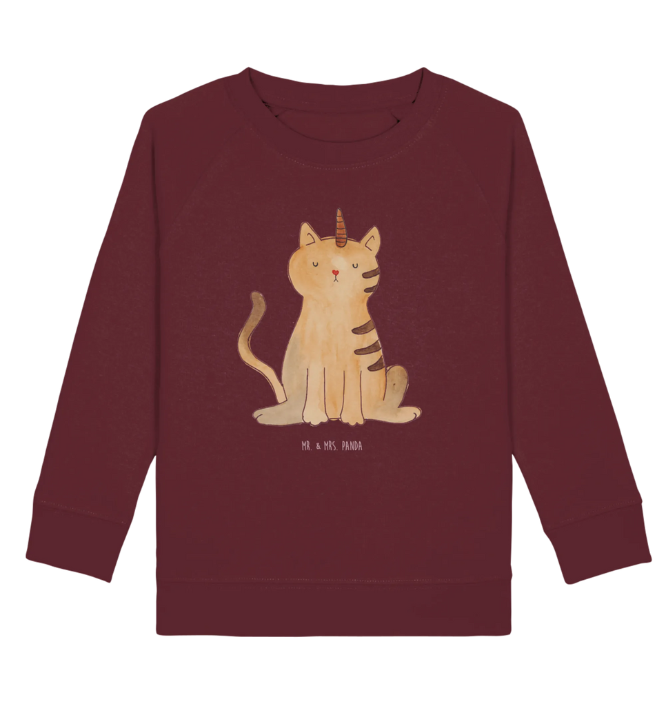 Organic Kinder Pullover Einhorn Katze Kinder Pullover, Kinder Sweatshirt, Einhorn Deko, Einhörner, Einhorn, Unicorn, Einhornpower, Erwachsenwerden, Glitzer, Katzenhorn, Katze, Regenbogen, Katzer, Kittyhorn, Mieze, Einhornkatze
