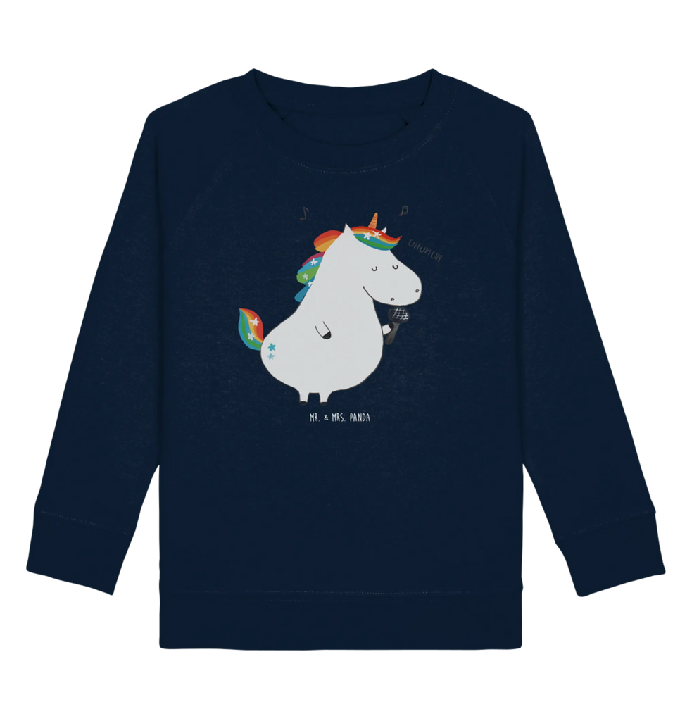 Organic Kinder Pullover Einhorn Sänger Mädchen, Kinder Pullover, Kinder Sweatshirt, Jungen, Einhorn, Einhörner, Einhorn Deko, Unicorn, Sänger, Feier, Sängerin, Geburtstag, Konfetti, Party, Freundin, Disco, Glitzer, Fest