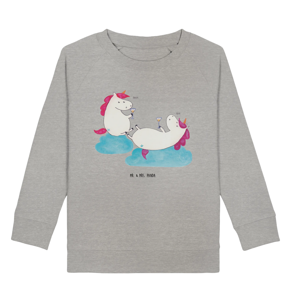 Organic Kinder Pullover Einhorn Sekt Jungen, Kinder Pullover, Mädchen, Kinder Sweatshirt, Einhorn Deko, Einhörner, Einhorn, Unicorn, Anstoßen, BFF, Party, Spaß, Korken, Sekt, Freundin, Mädelsabend, Beste, Freundinnen