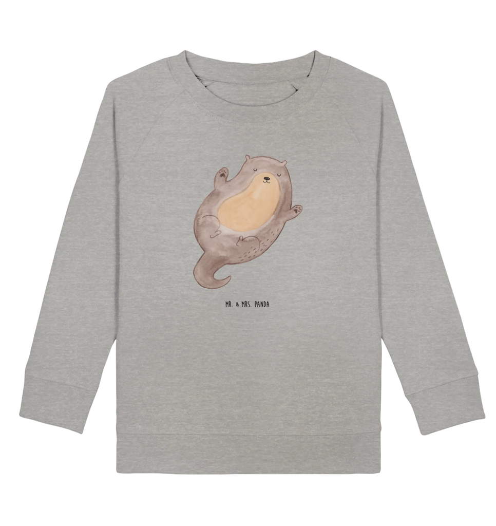 Organic Kinder Pullover Otter Umarmen Kinder Pullover, Jungen, Mädchen, Kinder Sweatshirt, Otter, Fischotter, Seeotter, Otter Seeotter See Otter