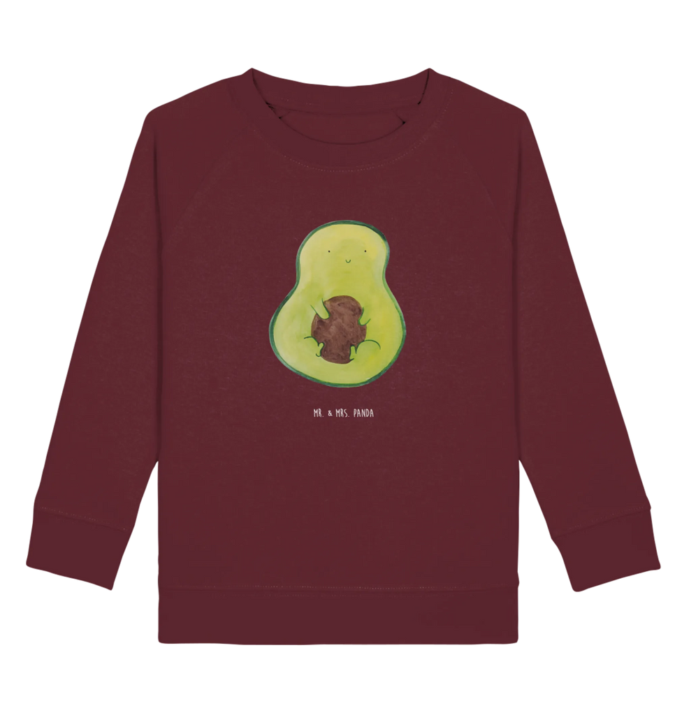 Organic Kinder Pullover Avocado mit Kern Kinder Sweatshirt, Kinder Pullover, Gesund, Vegan, Veggie, Avocado, Kern, Avokado, Spruch Leben, Avocadokern, Pflanze